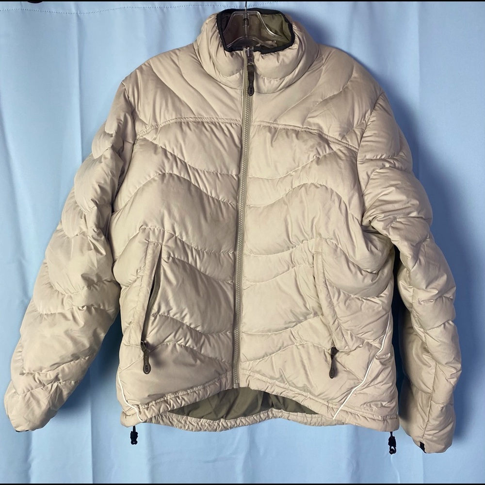 Super warm REI down jacket.